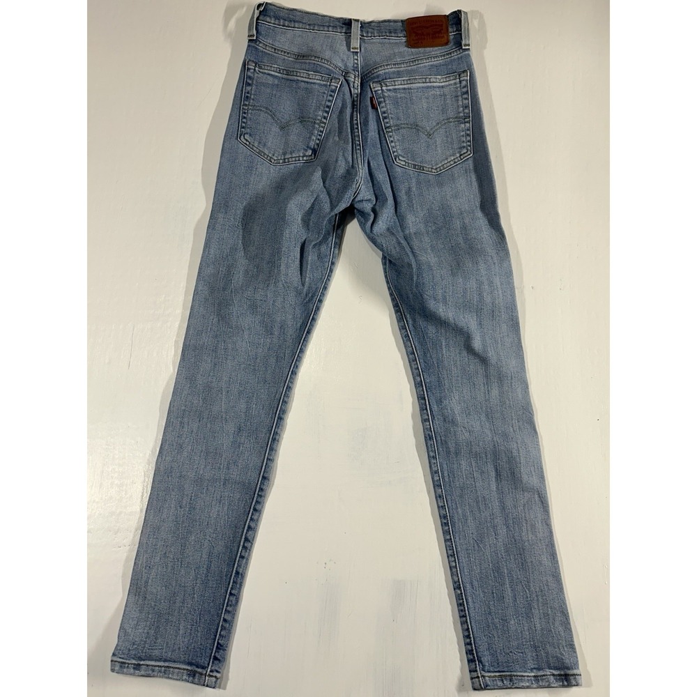 Levi's 501s Womens Skinny Jeans Light Blue Denim Wash Streetwear Premium Quality - Picture 10 of 12